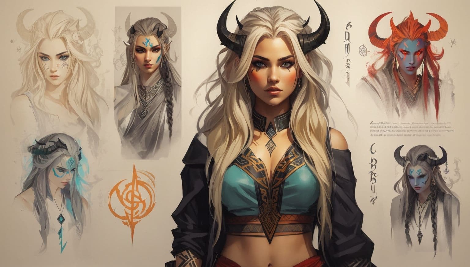 3D Character Concept Art