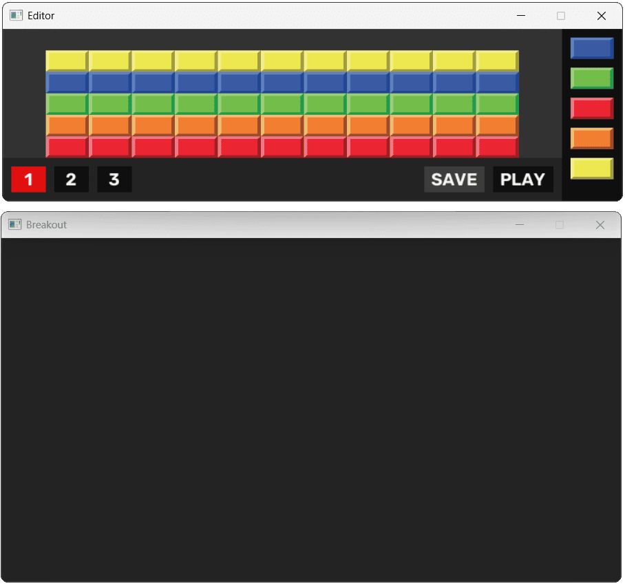 A screenshot of our starting point