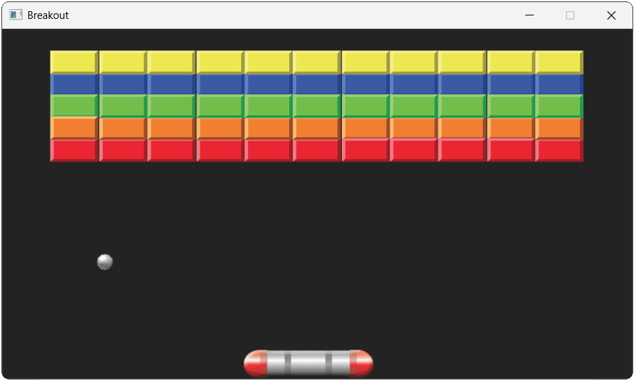 Screenshot showing the level loaded