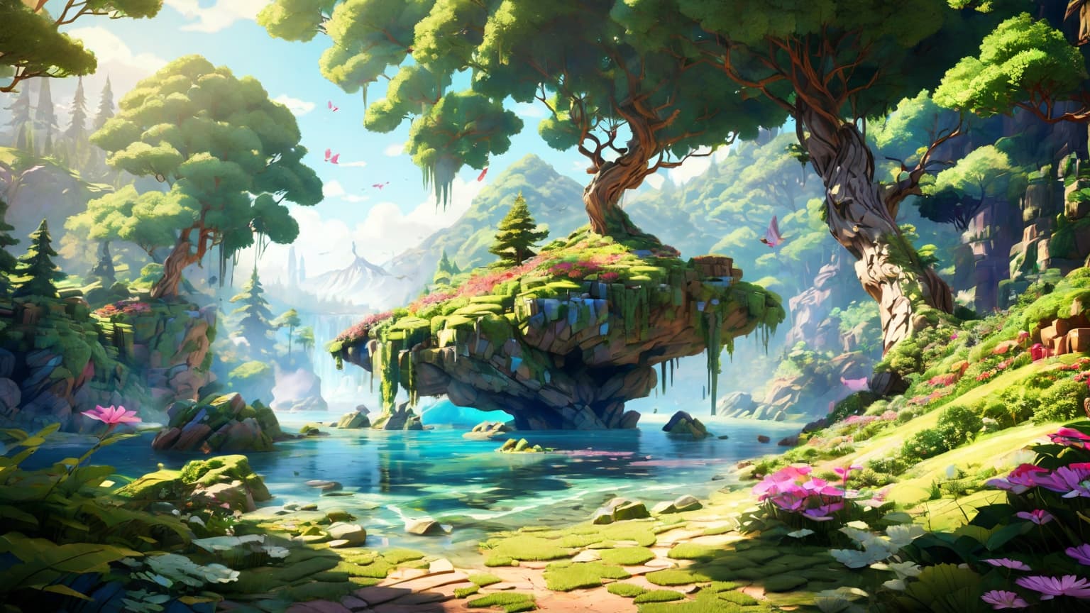 Abstract art representing computer programming