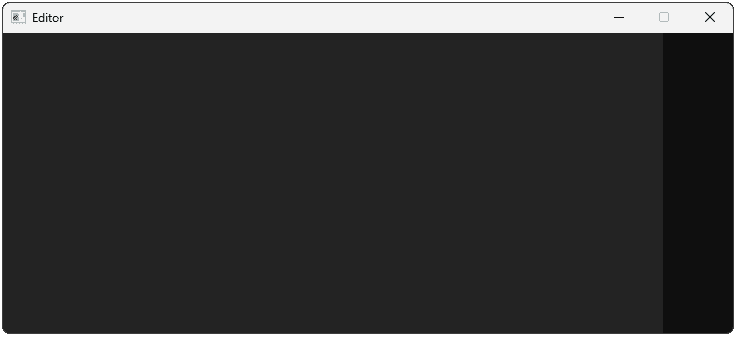 Screenshot showing our actor menu background