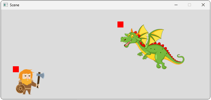 Screenshot showing our image components rendering
