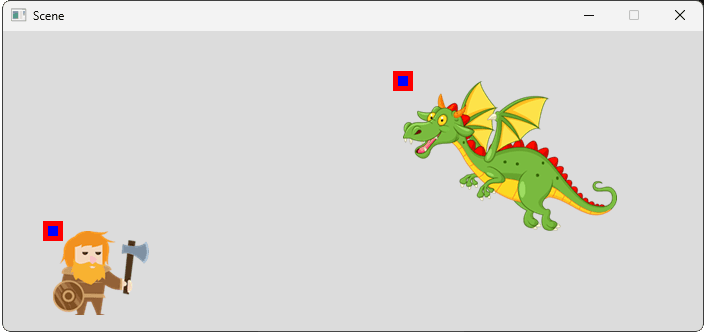 Screenshot showing our image components debug helpers rendering